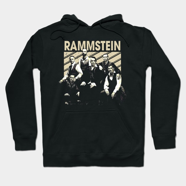 Classic Music Band Hoodie by Smoking Robot